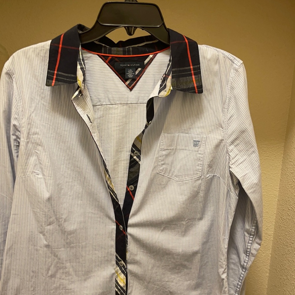 Tommy Hilfiger Button Down Long Top